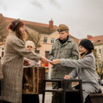 Niesamowity spektakl międzypokoleniowy na strzeleckim Rynku Miejskim